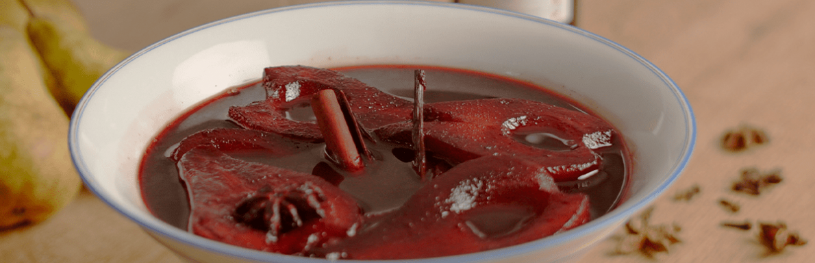 Poires au vin de Fronton