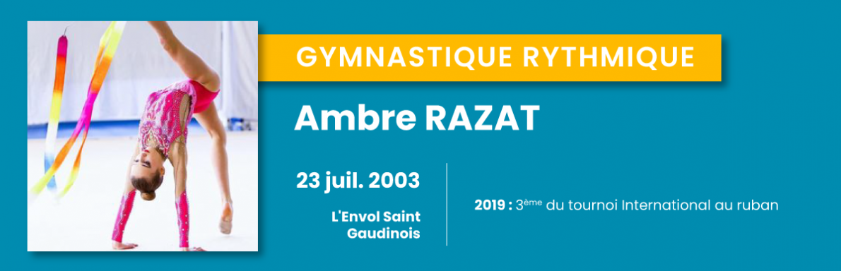 Ambre RAZAT - gym