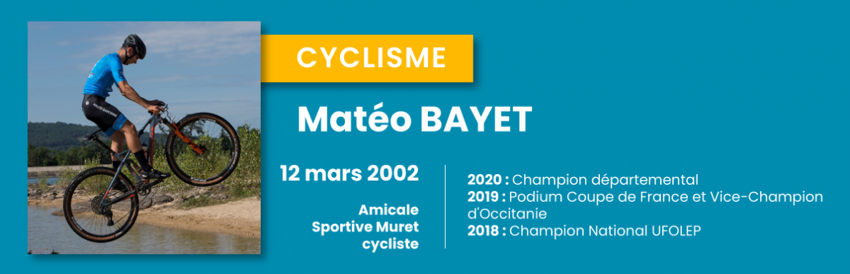 Matéo BAYET - cyclisme