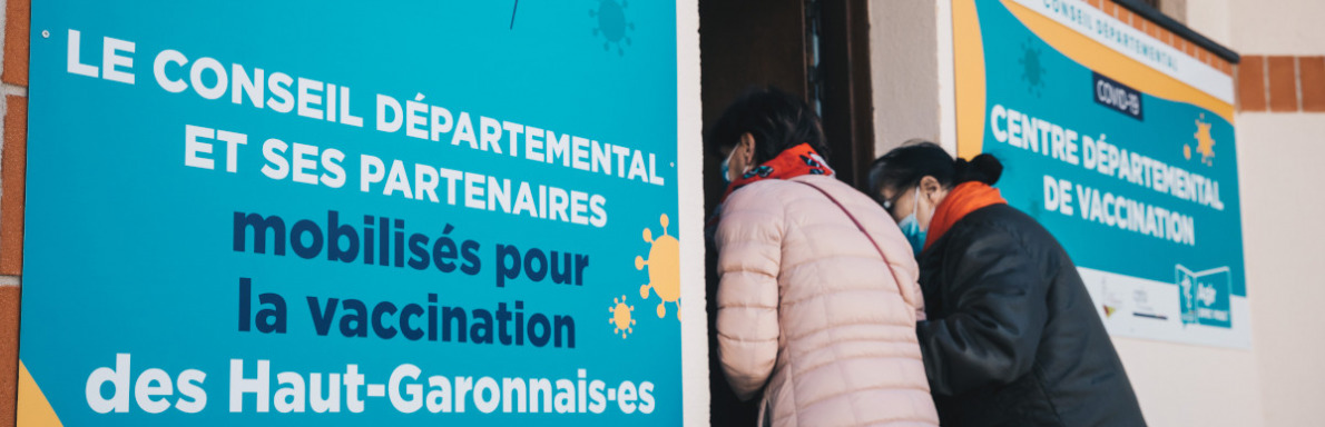 Ouverture du centre de vaccination de Villefranche de Lauragais