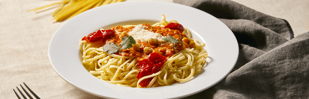 Linguine pois chiches