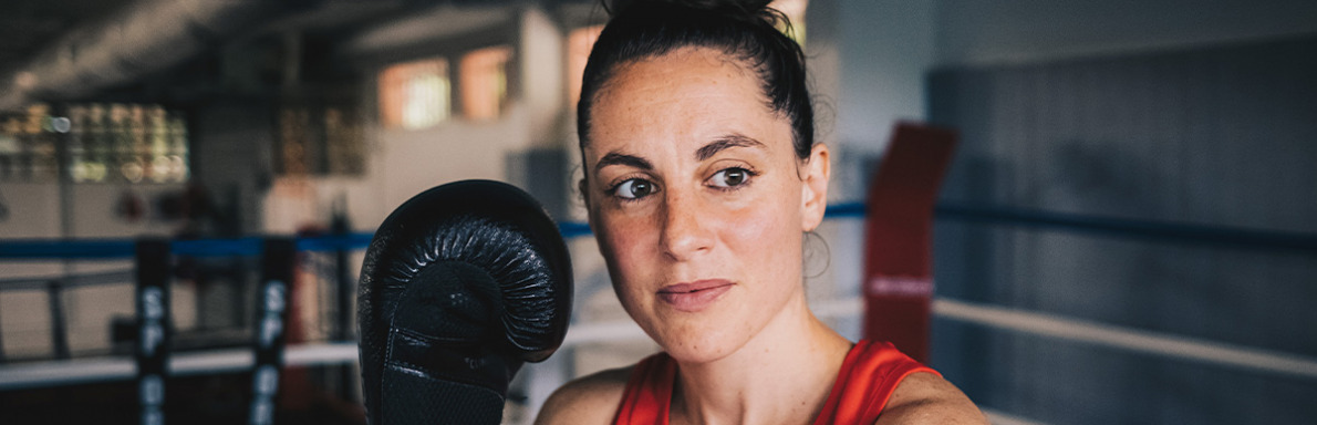 Elodie Bermudez, la boxeuse de Haute-Garonne rêve des JO de Paris.