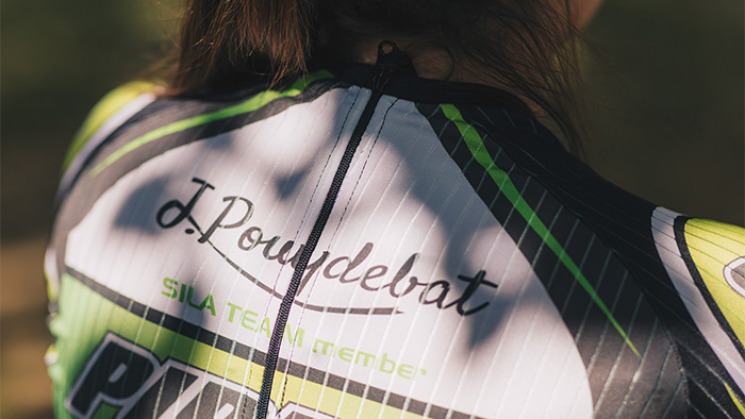 Juliette Pouydebat, championne de roller à Pibrac.