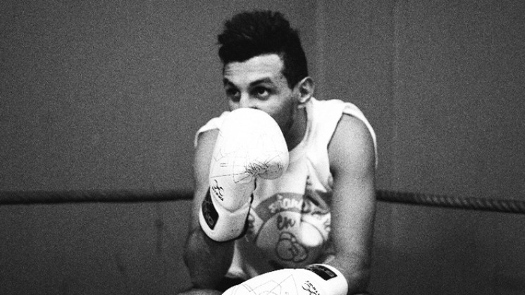 Sofiane Oumiha, boxeur toulousain qualifié aux JO de Tokyo.