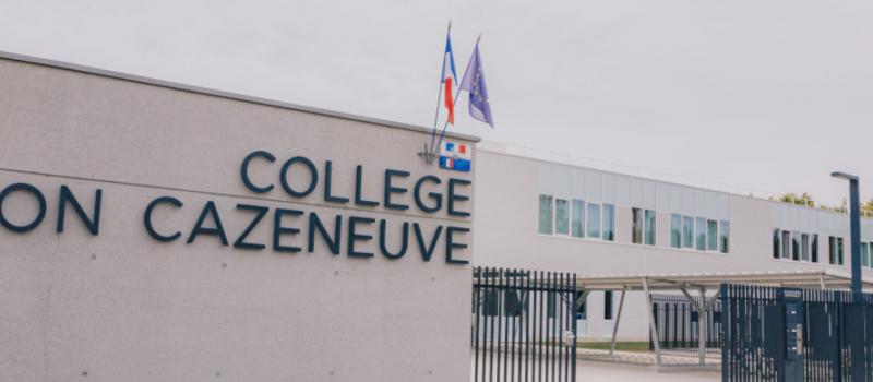 Bandeau collège Léon Cazeneuve, Isle-en-Dodon