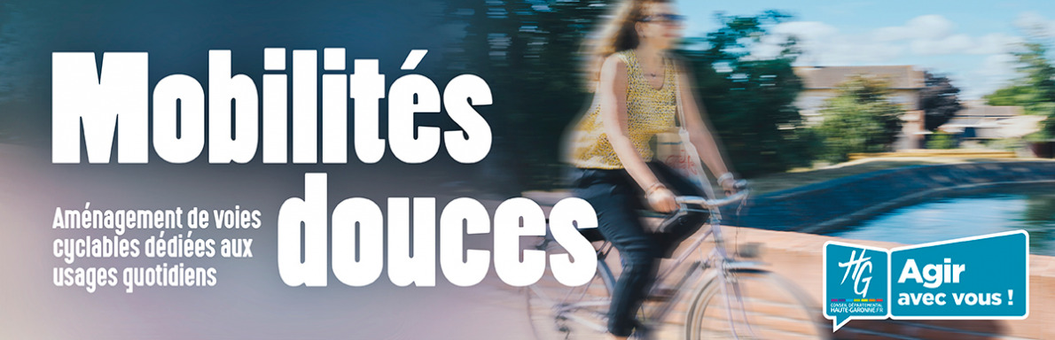 Le Département roule pour les mobilités douces.