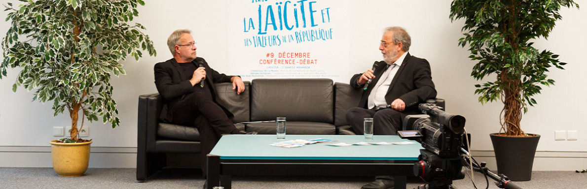 Jean-Luc Laronce et Séraphin Alava