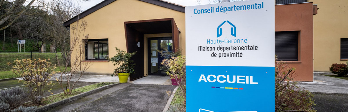 La maison départementale de proximité à Montgiscard.