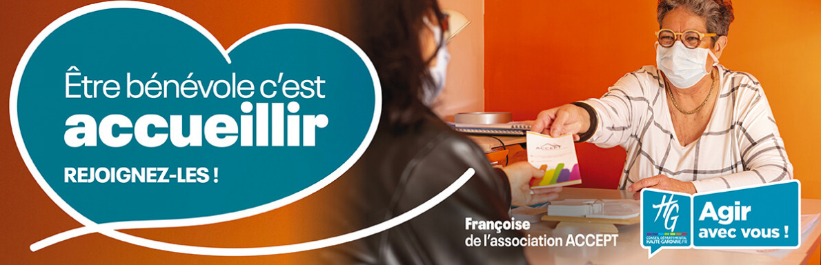Être bénévole, c'est accueillir