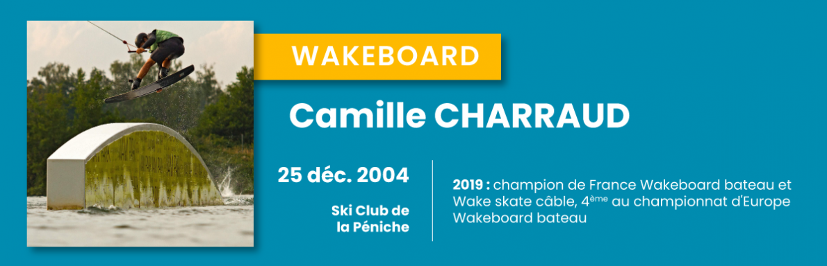 Camille CHARRAUD - wakeboard