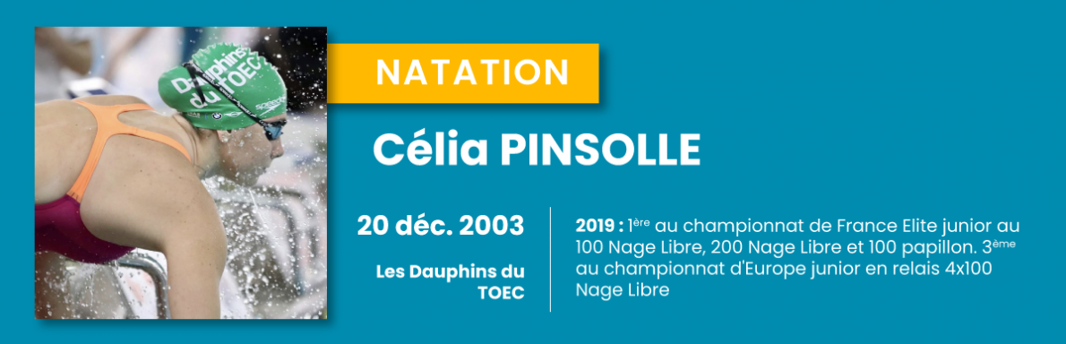 Célia PINSOLLE - natation