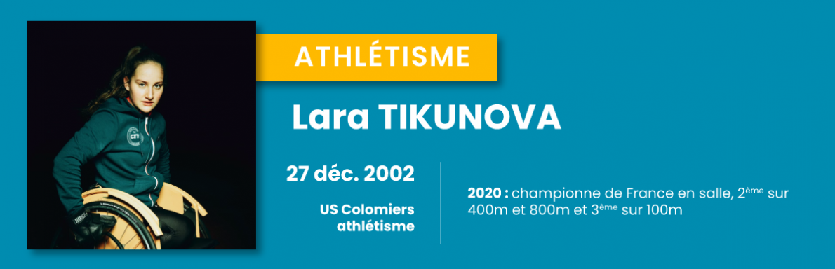 Lara TIKUNOVA - athlétisme