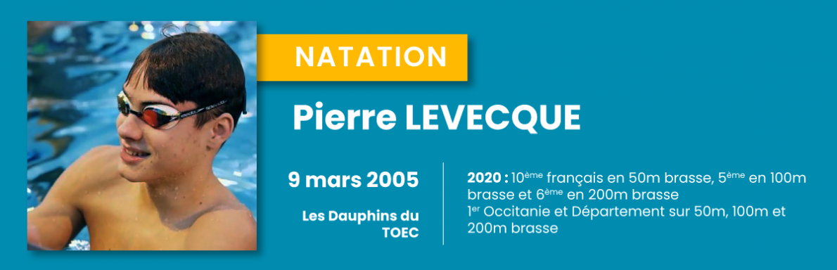 Pierre LEVECQUE - natation