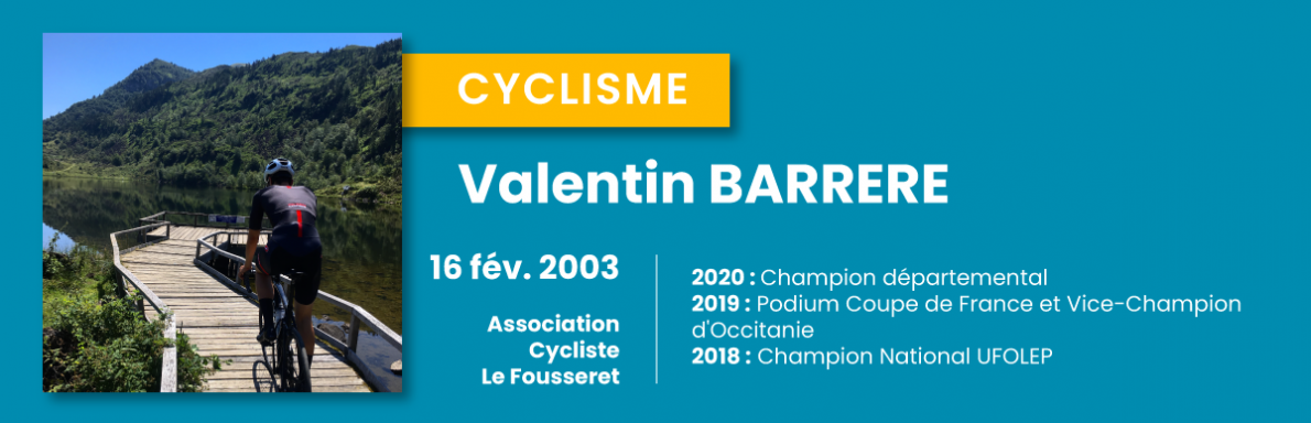 Valentin BARRERE - cyclisme