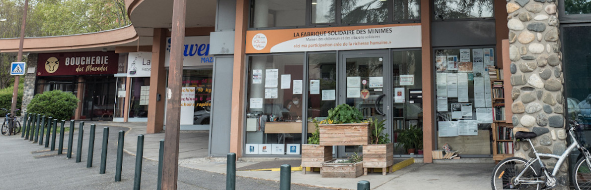 Fabrique solidaire des Minimes, 9 avril 2021, Toulouse, France.