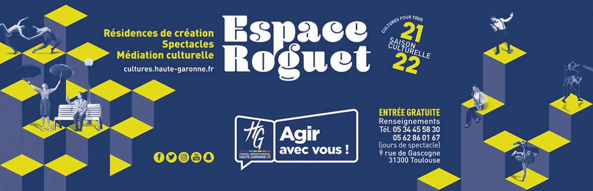 Saison culturelle de l'Espace Roguet