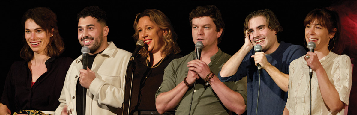 Les 6 jeunes talents du Printemps du Rire 2022