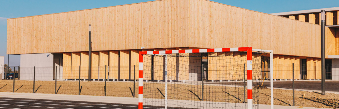 Travaux du collège de Cintegabelle