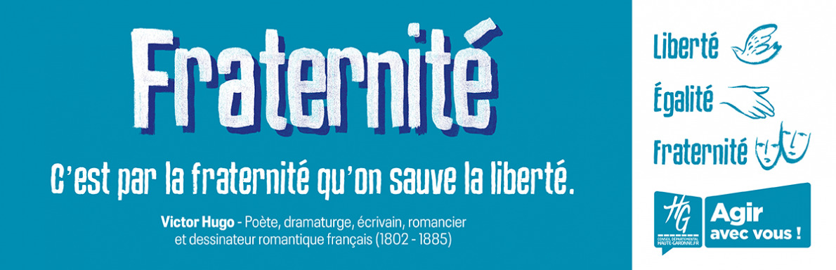 Fraternité : Victor Hugo