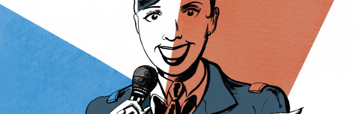 Affiche Joséphine Baker dessinée
