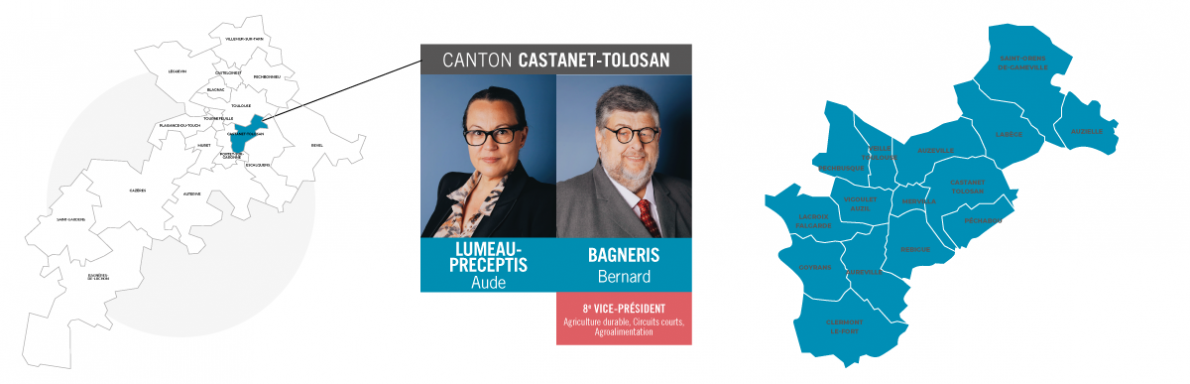 Elus du canton de Castanet-Tolosan