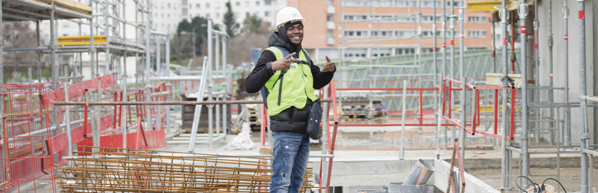 Visite du 26/01 d'un chantier organisé par la Fédération Française du Bâtiment