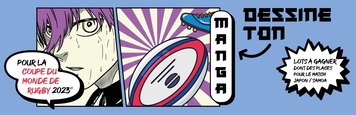 Concours manga Coupe du monde de rugby®