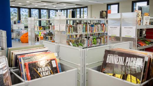 Rayonnages de bibliothèque
