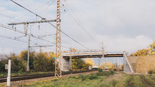 Pont au dessus de la voie ferrée