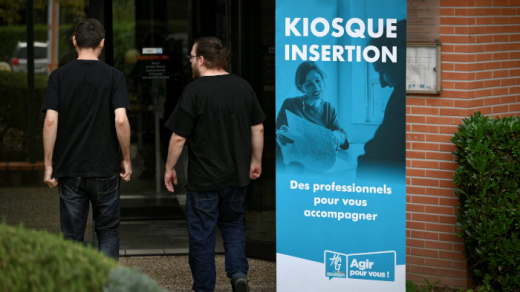 KIosque insertion du Conseil départemental à Labège le 13 octobre 