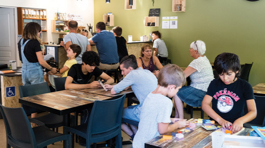 Paus'café à Bonrepos, un projet soutenu par le Fonds de soutien à l'initiative culturelle et locale
