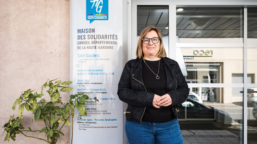 Sophie Borras, responsable de la MDS de Saint-Gaudens