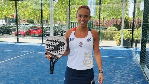 Charlotte Soubrié, joueuse de padel haut-garonnaise