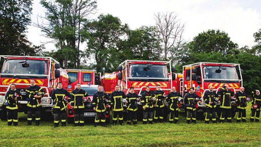 Les sapeurs-pompiers du SDIS 31 à Ramonville le 22 juin 2023