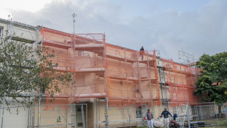 Logement social réhabilité