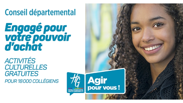 Engagé pour votre pouvoir d'achat - activités culturelles