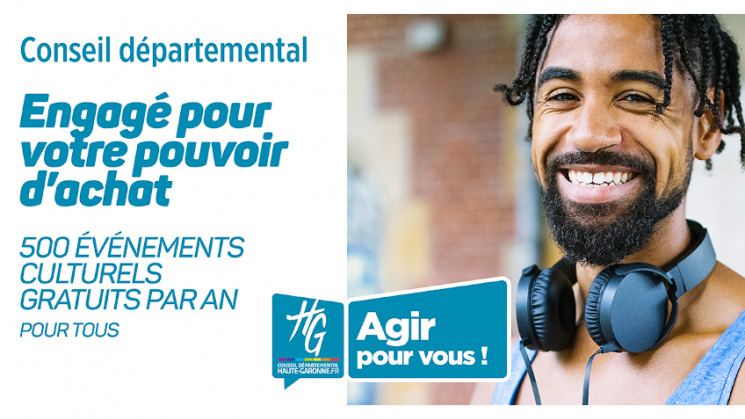 Engagé pour votre pouvoir d'achat - activités culturelles