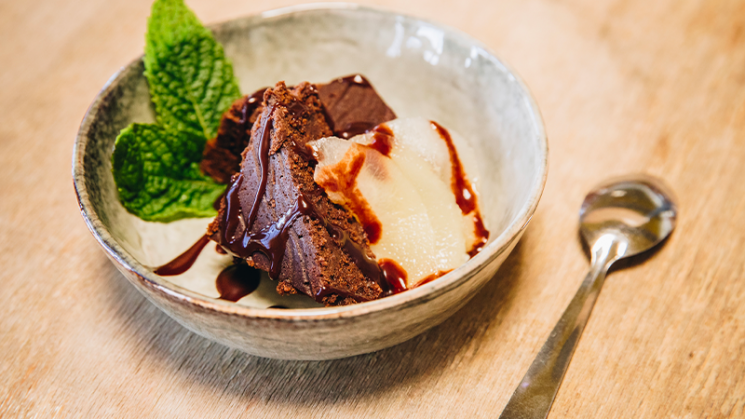 Fondant choco-poire