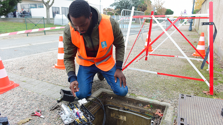 Installation de la fibre