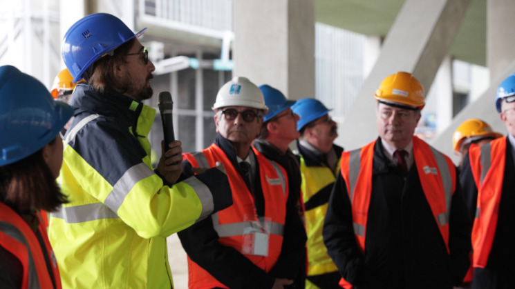 Visite du chantier MEETT