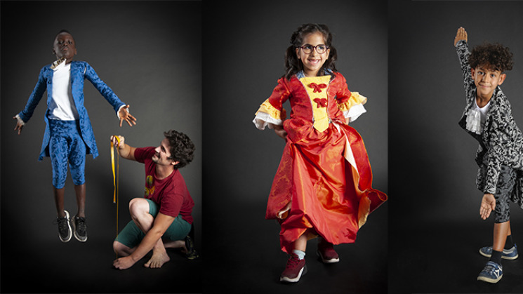 Princesses et princes en basket