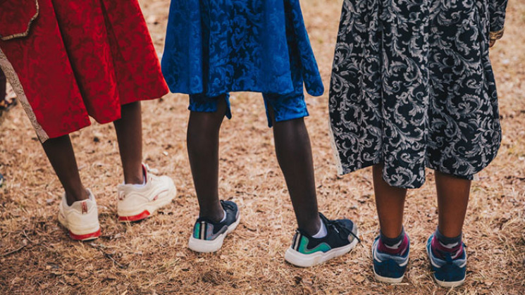 Princesses et princes en basket
