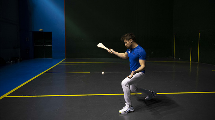 Sylvain Brefel, joueur de pala corta.