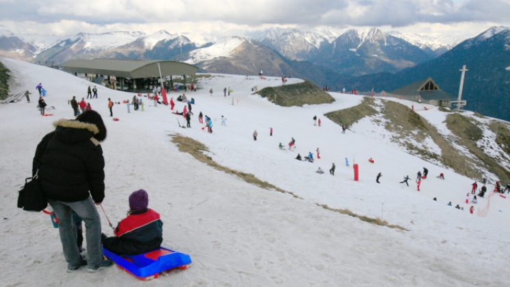 Luge à Superbagnères