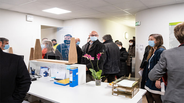 La maison départementale de proximité à Montgiscard.