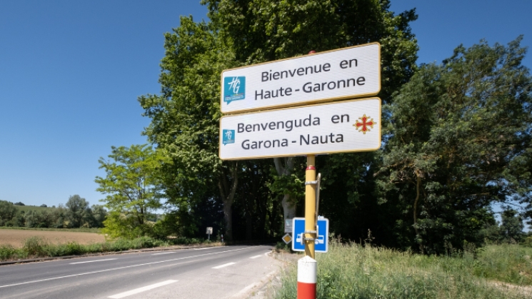 Panneau HG en Occitan