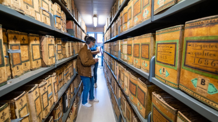 Archives départementales visite