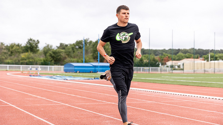 Benjamin Robert, spécialiste du 800m.