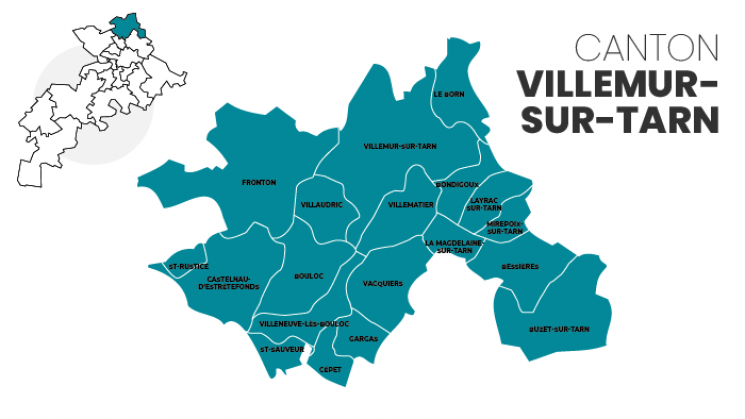 Canton de Villemur-sur-Tarn