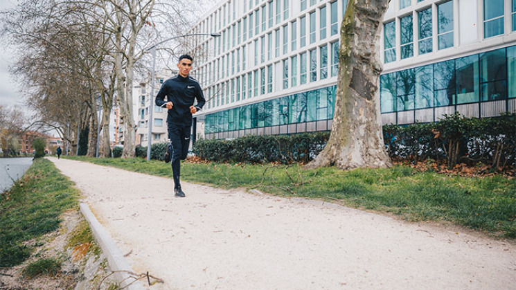 Djilali Bedrani, spécialiste du 3000m steeple. 